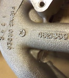 n°z573 collecteur admission chrysler voyager lebaron 4667172 neuf DPA86