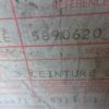 n°k15 ceinture securite avant lancia delta HF 5890620 neuve DPA86
