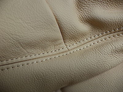coiffes siege cuir beige mitsubishi pajero 5 places neuf n°d54 DPA86