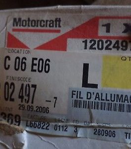 n°ma396 faisceau allumage bougie ford fiesta mk2 1202497 neuf DPA86