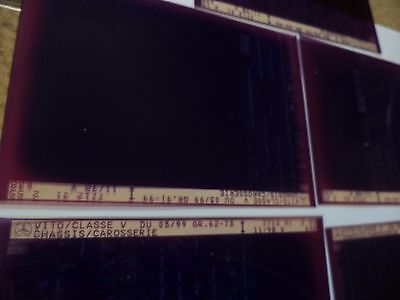 n°e632 lot 5 microfiche mercedes vito classe V apres 1999 DPA86