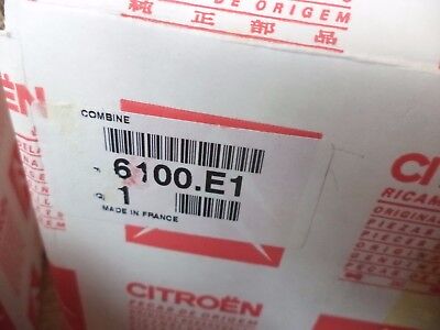 n°c77 compteur citroen zx essence  jaeger MPH 6100e1 neuf DPA86