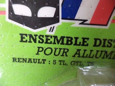 n°eu18 tete delco et doigt allumeur renault r5 40455043 neuve DPA86
