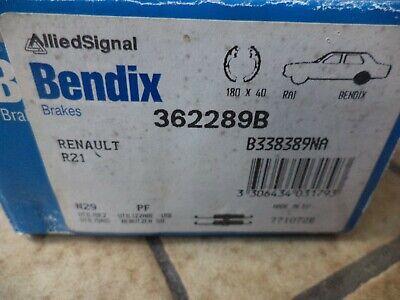 n°gd518 kit garniture frein renault r21 super 5 362289b bendix neuf DPA86