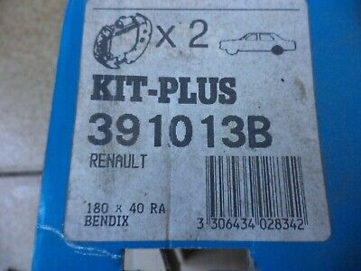 n°gd519 kit garniture frein renault fuego r18 r14 391013b bendix neuf DPA86