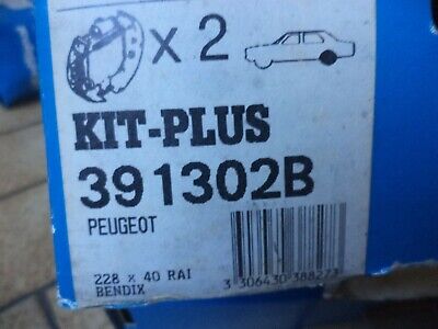n°gd520 kit frein peugeot 306 citroen zx 391302b bendix neuf DPA86