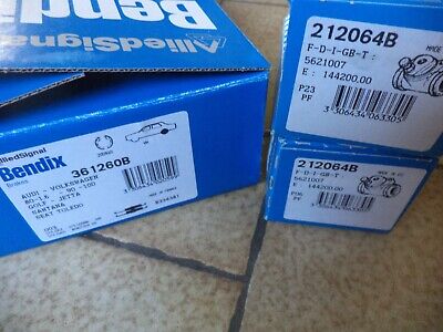 n°gd522 kit frein audi 100 80 passat 391225b bendix neuf DPA86