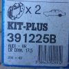 n°gd522 kit frein audi 100 80 passat 391225b bendix neuf DPA86