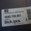 n°6ce12 bobine beru opel omega vectra zs451 neuve 0040100451 7ce134 DPA86