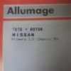 n°gd261 tete delco doigt nissan primera duj114 lucas neuve DPA86