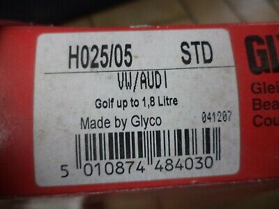 n°gd237 lot coussinet volkswagen golf GTI h025/05 neuf DPA86