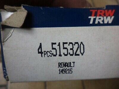 n°gd241 lot soupape échappement renault r18 r20 r21 r25 r30 515320 trw neuve DPA86