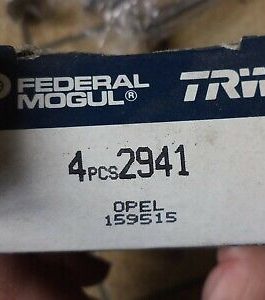 n°gd243 lot 4 soupape opel inconnu 2941 trw neuve DPA86