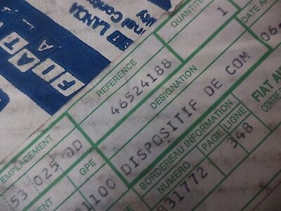 n°k23 calculateur moteur lancia Y 46524188 neuf DPA86