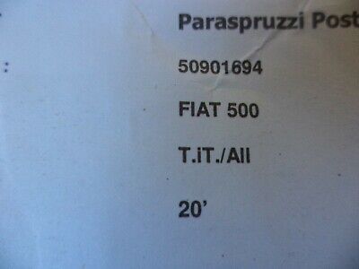 n°fg18 vt175 jeu bavette ar fiat 500 50901694 neuve DPA86
