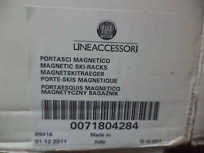 n°fg21 porte ski magnetique fiat 71804284 neuf n°fg21 porte ski magnetique fiat 71804284 neuf DPA86