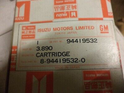 n°r206 lot filtre gazoil isuzu gemini 94419532 neuf DPA86