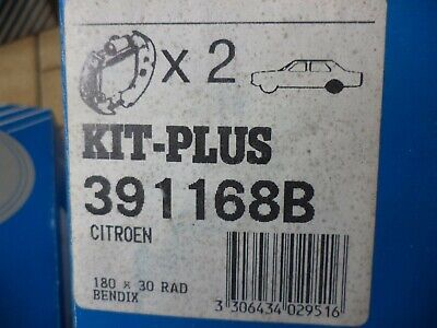 n°gd354 jeu garniture frein citroen ax gti 391168b bendix neuf DPA86