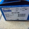 n°gd356 jeu garniture frein peugeot 205 309 r11 super 5 391154b bendix neuf DPA86