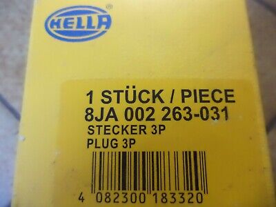n°gd149 connecteur 3 voie 24V 8JA002263031 hella neuf DPA86