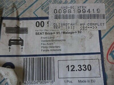n°gd13 clignotant avant seat ibiza malaga 98199419 neuf DPA86