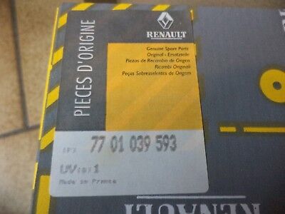 n°c98 jauge niveau huile renault clio baccara 7701039593 neuve DPA86