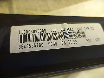 n°dr73 compteur citroen picasso 6105ak neuf DPA86