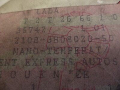 n°r123 jauge temperature lada samara 21083808020 neuve DPA86