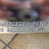 n°e635 crosse embout pare choc superieur avg w116 1168800170 neuve DPA86