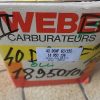 carburateur weber 40 DCNF 60/150 ferrari 308 gts 18950106 B occasion n°8ce141 DPA86