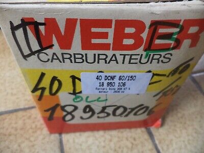 carburateur weber 40 DCNF 60/150 ferrari 308 gts 18950106 B occasion n°8ce141 DPA86