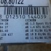 n°nc254 sonde radiateur citroen ax saxo 0880122 neuve DPA86