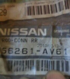 n°nc218 biellette barre stabilisatrice ar nissan primera 56261av611 neuve DPA86