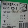 n°gd569 kit frein peugeot 309 citroen ax gsk1241 lucas neuf DPA86