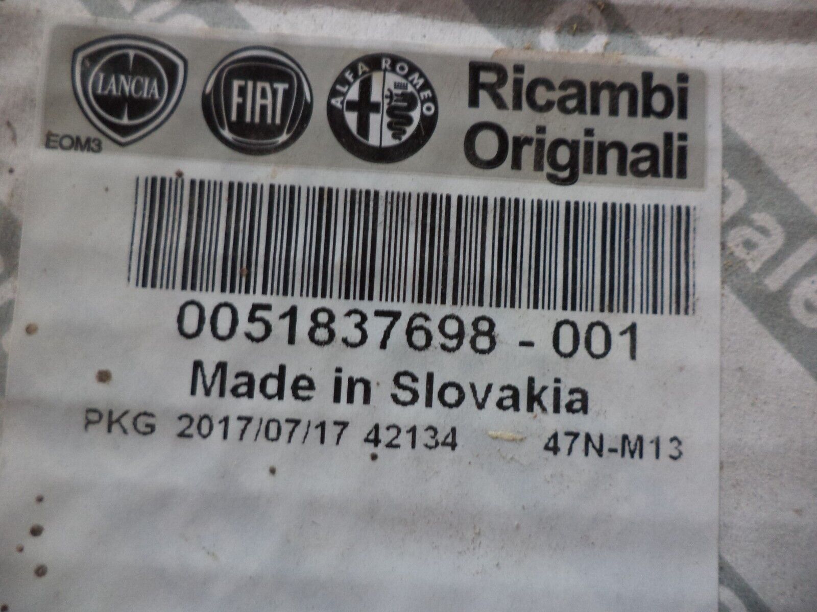 n°ac5 tendeur courroie alfa romeo 159 brera 51837698 neuf DPA86