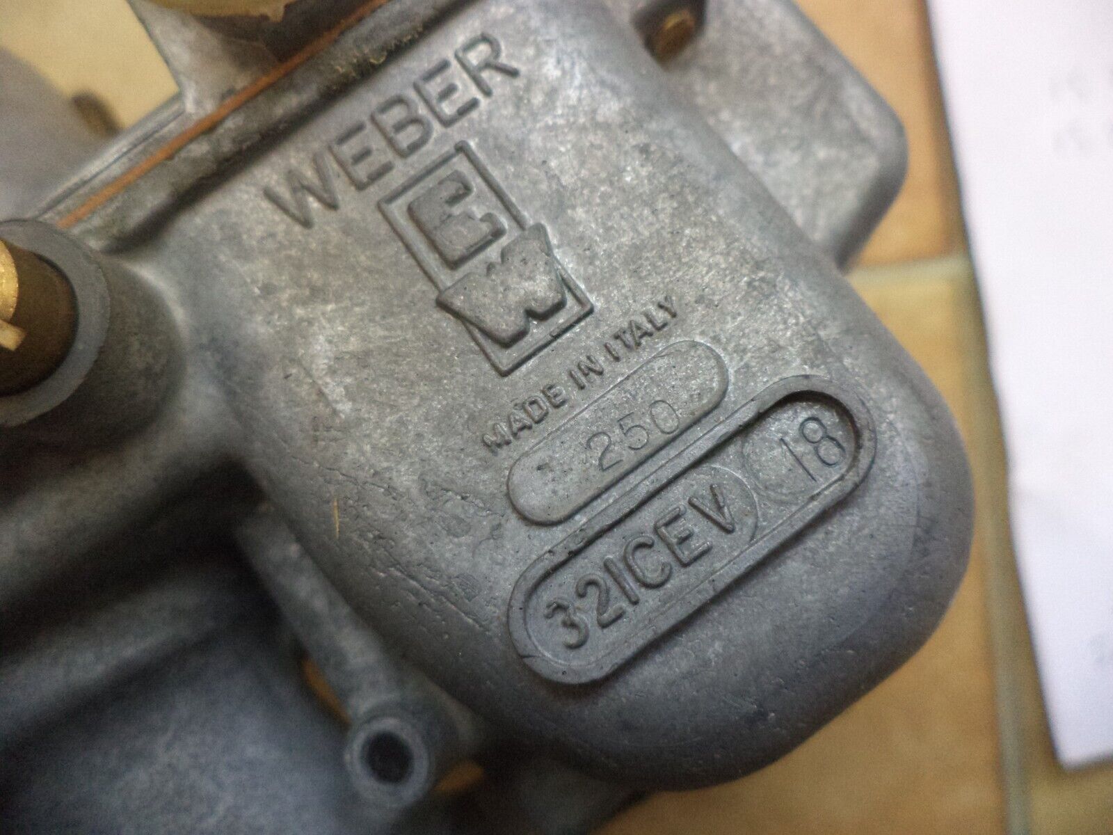 carburateur weber 32 ICEV 18/250 fiat 128 special 15270127 neuf n°1pm14 DPA86