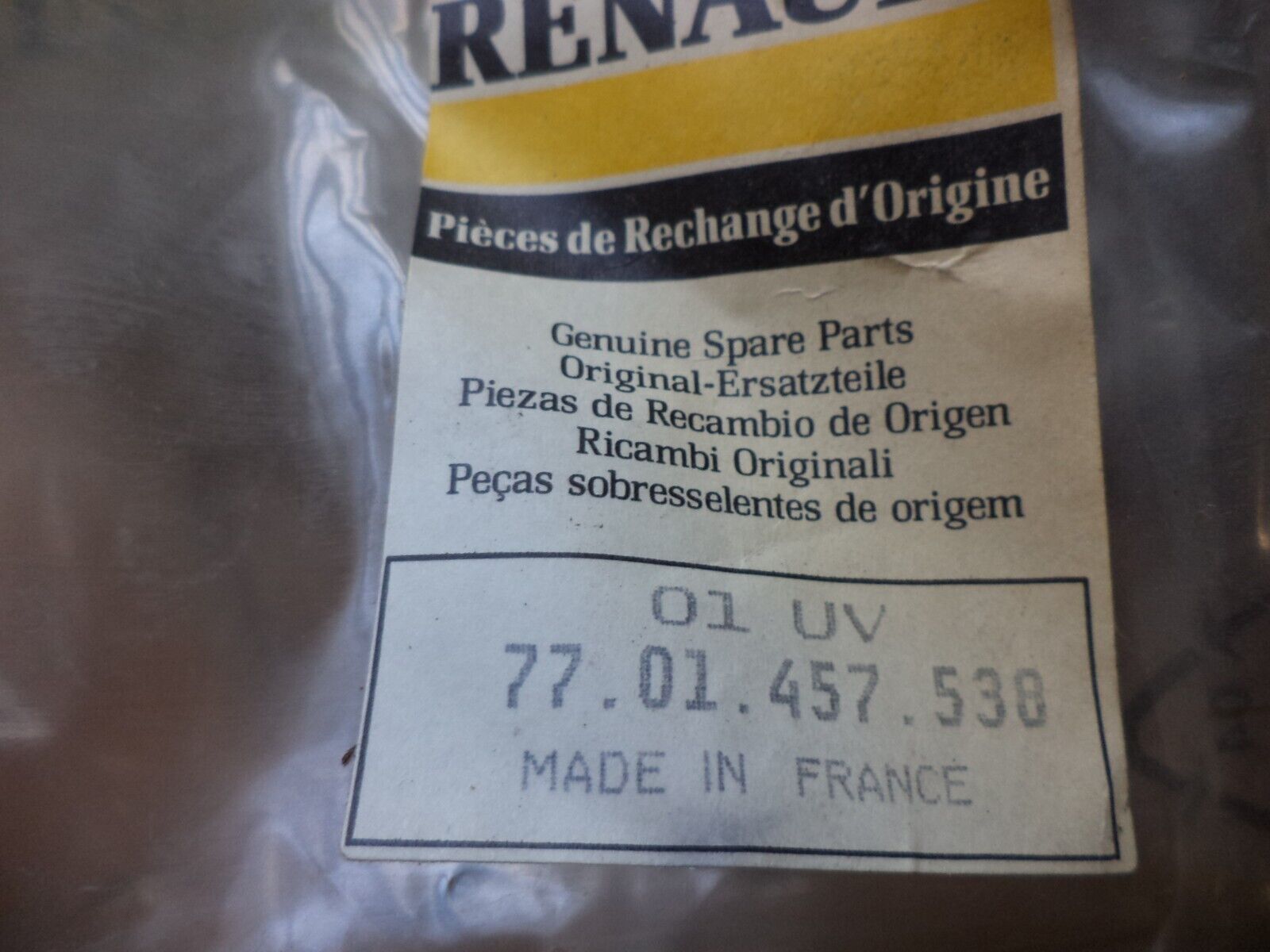 n°rt114 soufflet cardan renault clio fuego r11 r12 7701457538 neuf DPA86