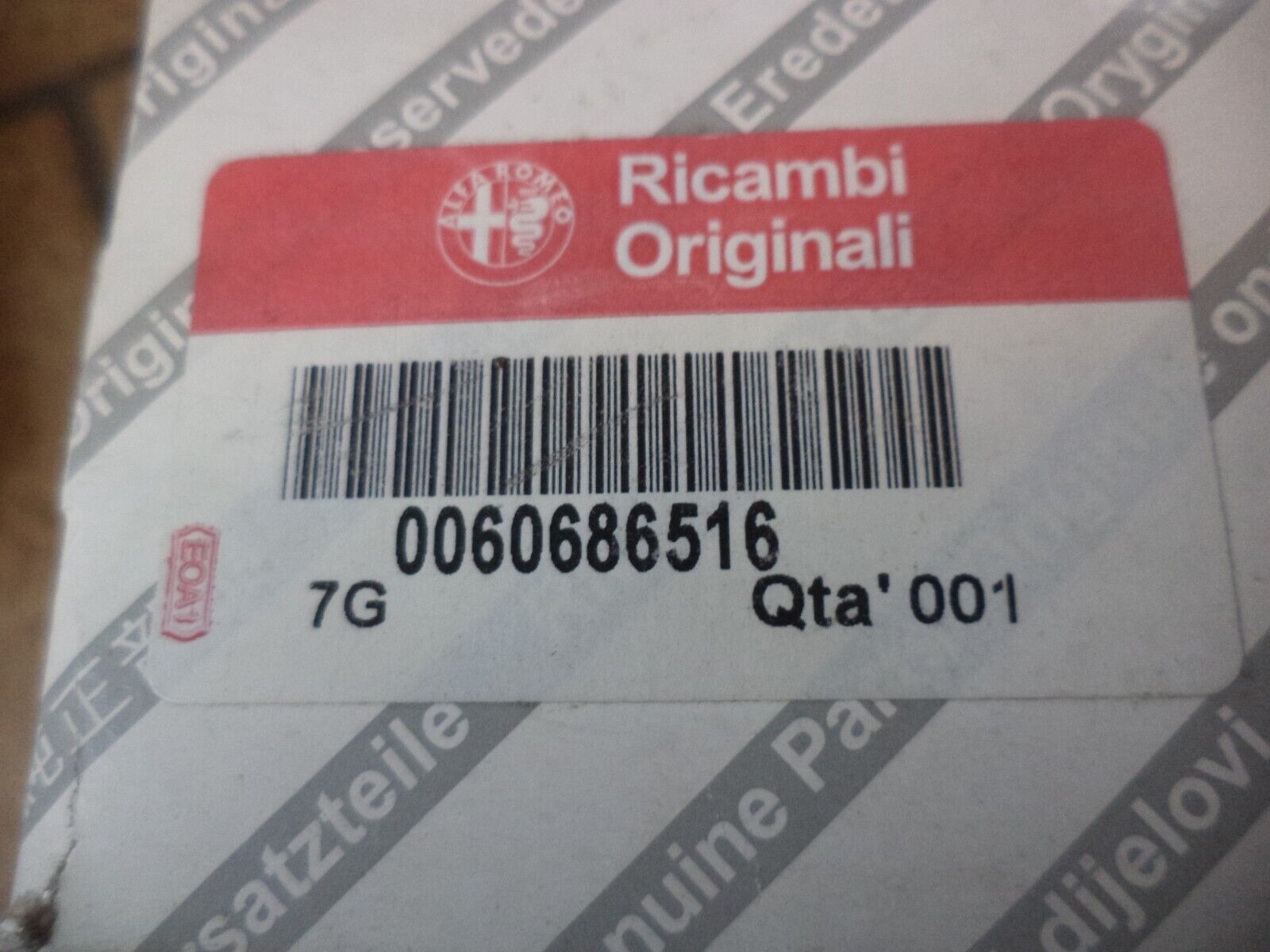 n°vt232 repetiteur avd alfa romeo 147 156 60686516 neuf DPA86