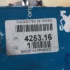 n°pb53 jeu plaquette av peugeot 106 306 425316 neuf DPA86