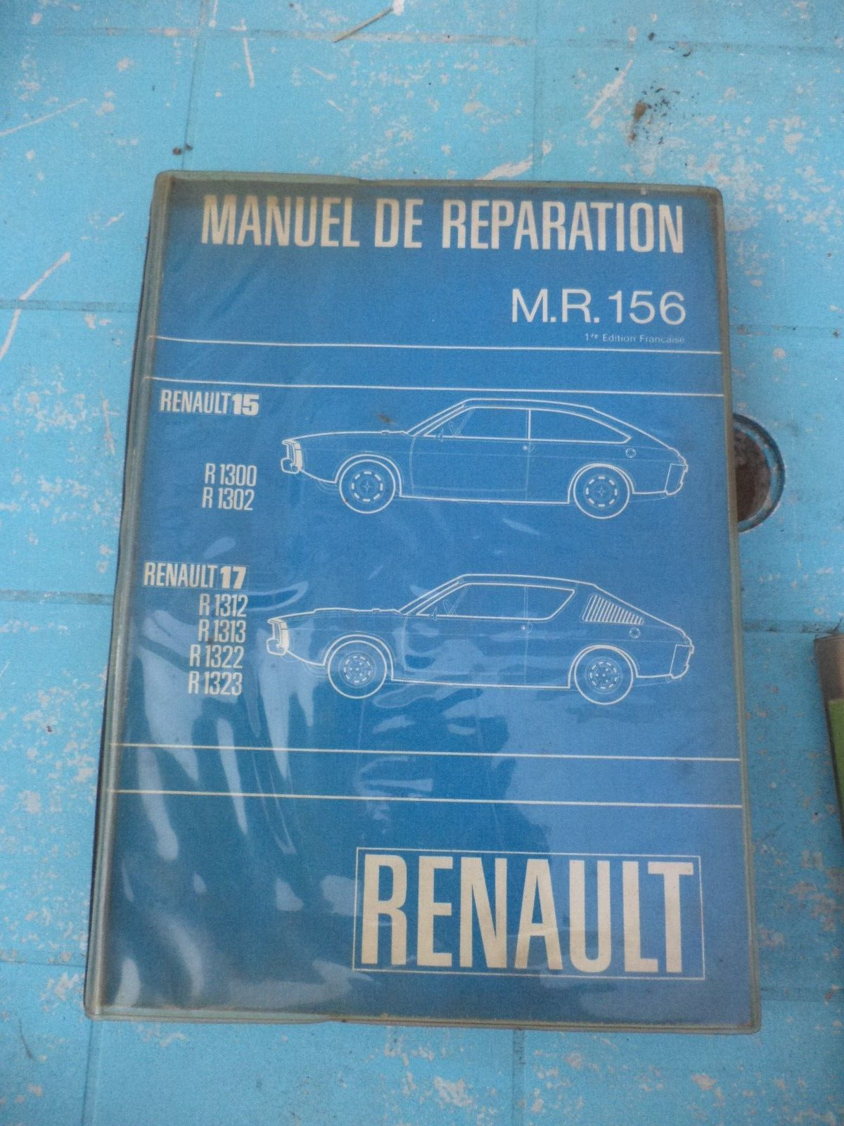n°rt3 catalogue MR156 renault R15 R17 DPA86