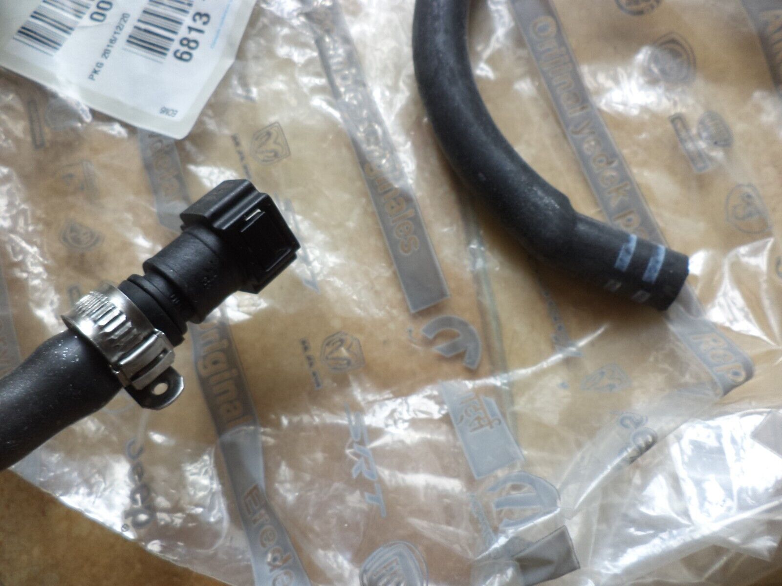 n°ac6 durite refroidissement fiat 500 51818248 neuve DPA86