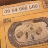 n°rt20 platine porte ampoule ard r4 f4 0854866500 neuve DPA86