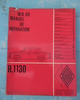 n°rt5 catalogue MR68 renault R8 DPA86