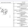 n°de3 vch96 moyeu roue av citroen bx 205  330772 neuf DPA86
