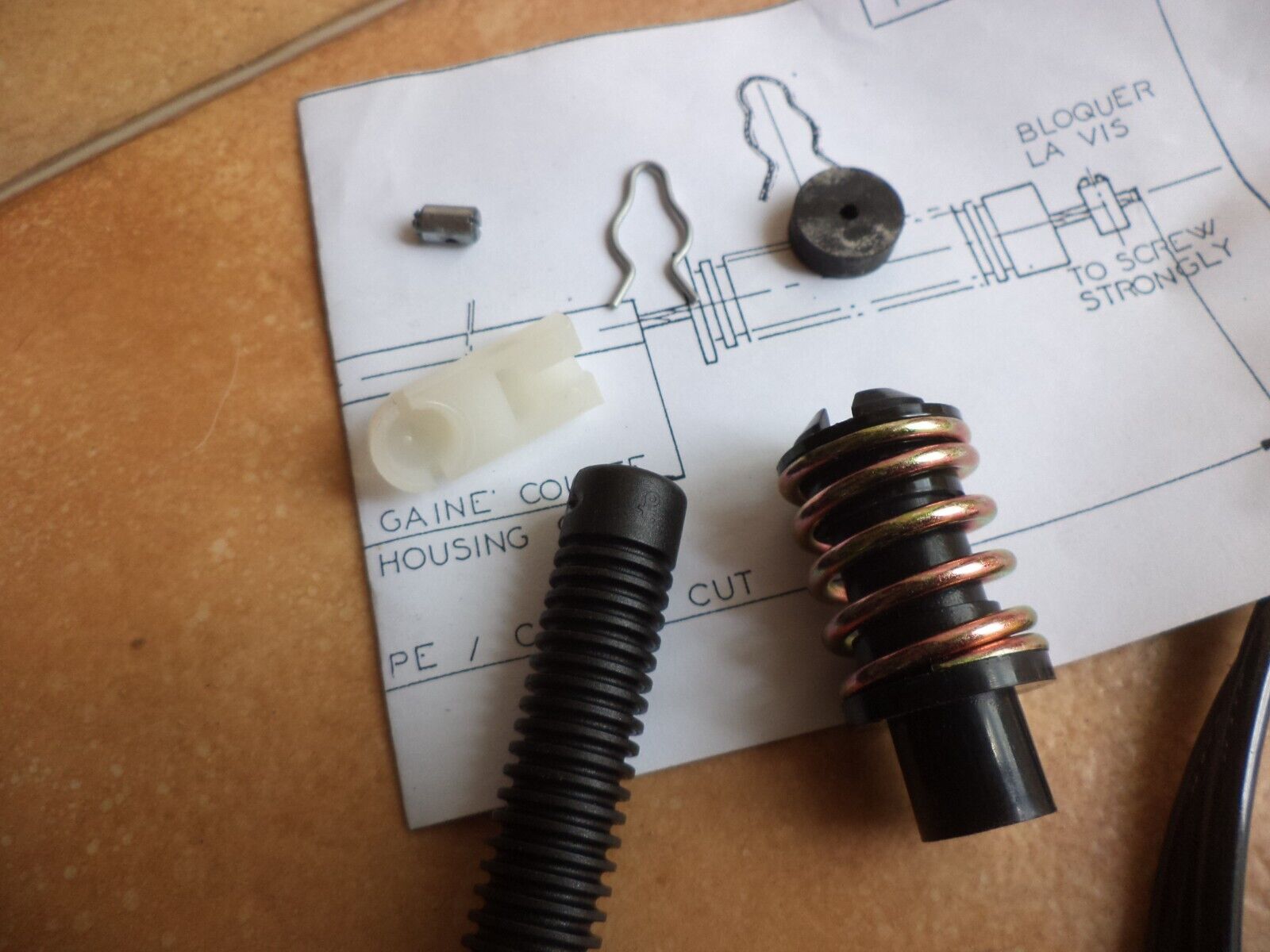 n°pb179 cable accelerateur peugeot 505 2236 lecoy neuf DPA86