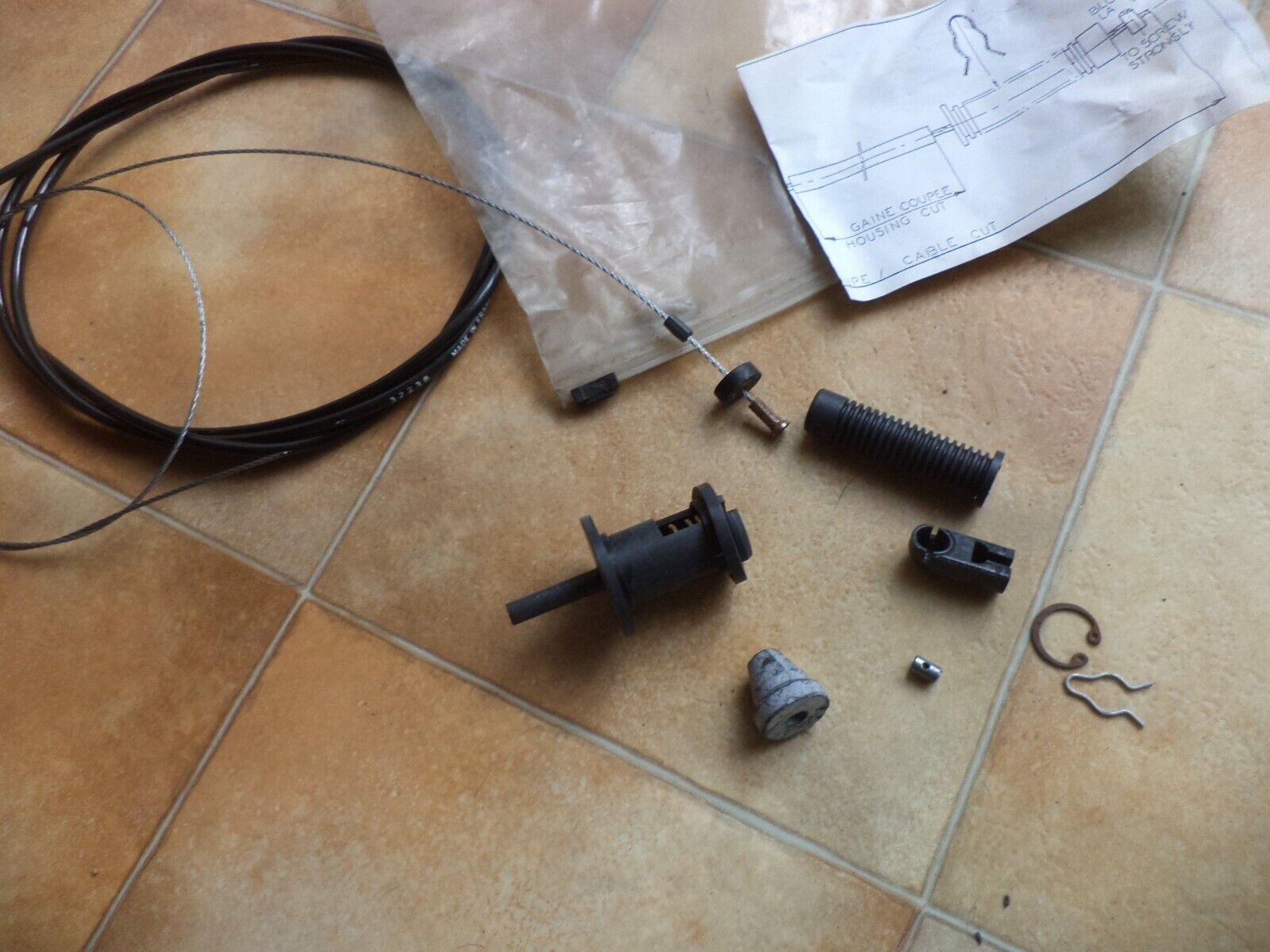 n°pb184 cable accelerateur peugeot 305 2238 lecoy neuf DPA86