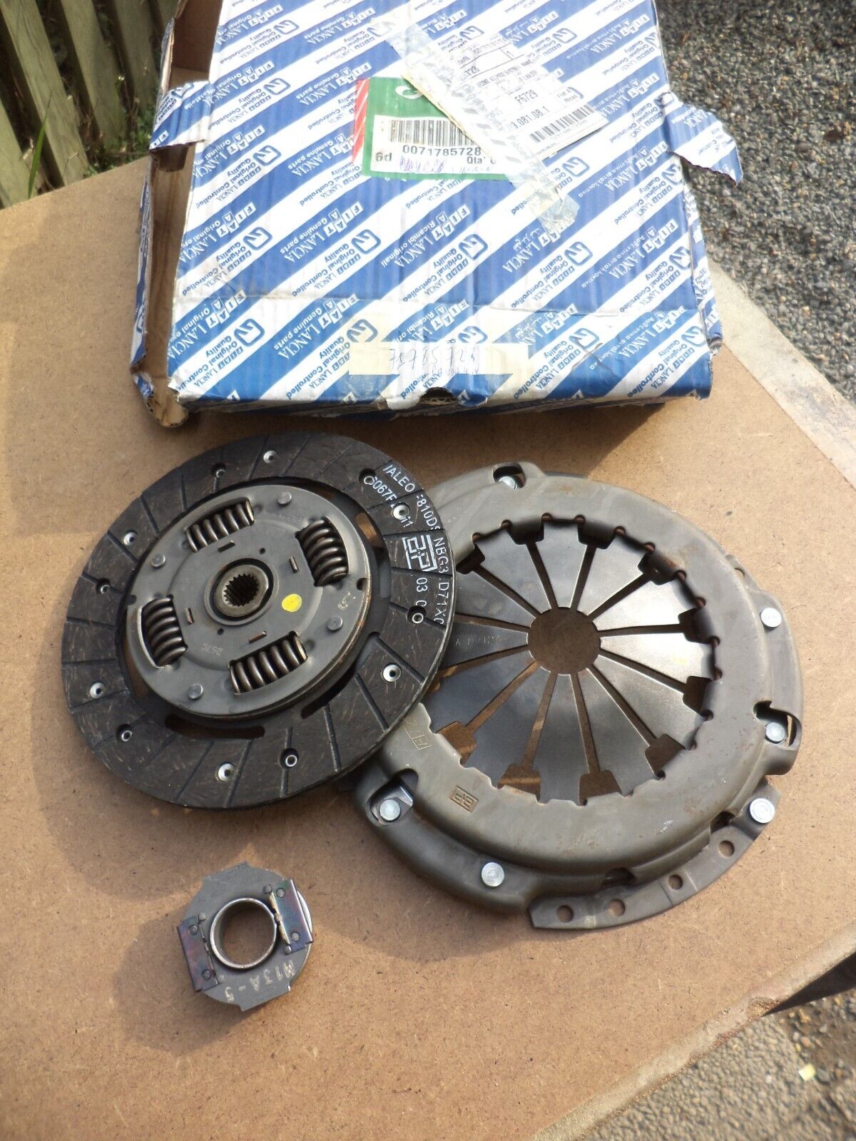 n°fg5 embout echappement chrome fiat 500 5091688 neuf DPA86