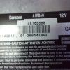 n°fc7 calculateur airbag fiat brava bravo 46768868 neuf DPA86