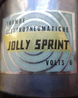 n°rt141 klaxon trompe jollysprint 6 volts neuf jolly sprint DPA86