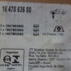 n°pb129 jeu plaquette av peugeot 308 1647863680 neuf DPA86